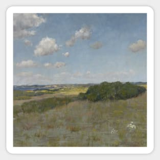 Sunlight and Shadow, Shinnecock Hills by William Merritt Chase Sticker